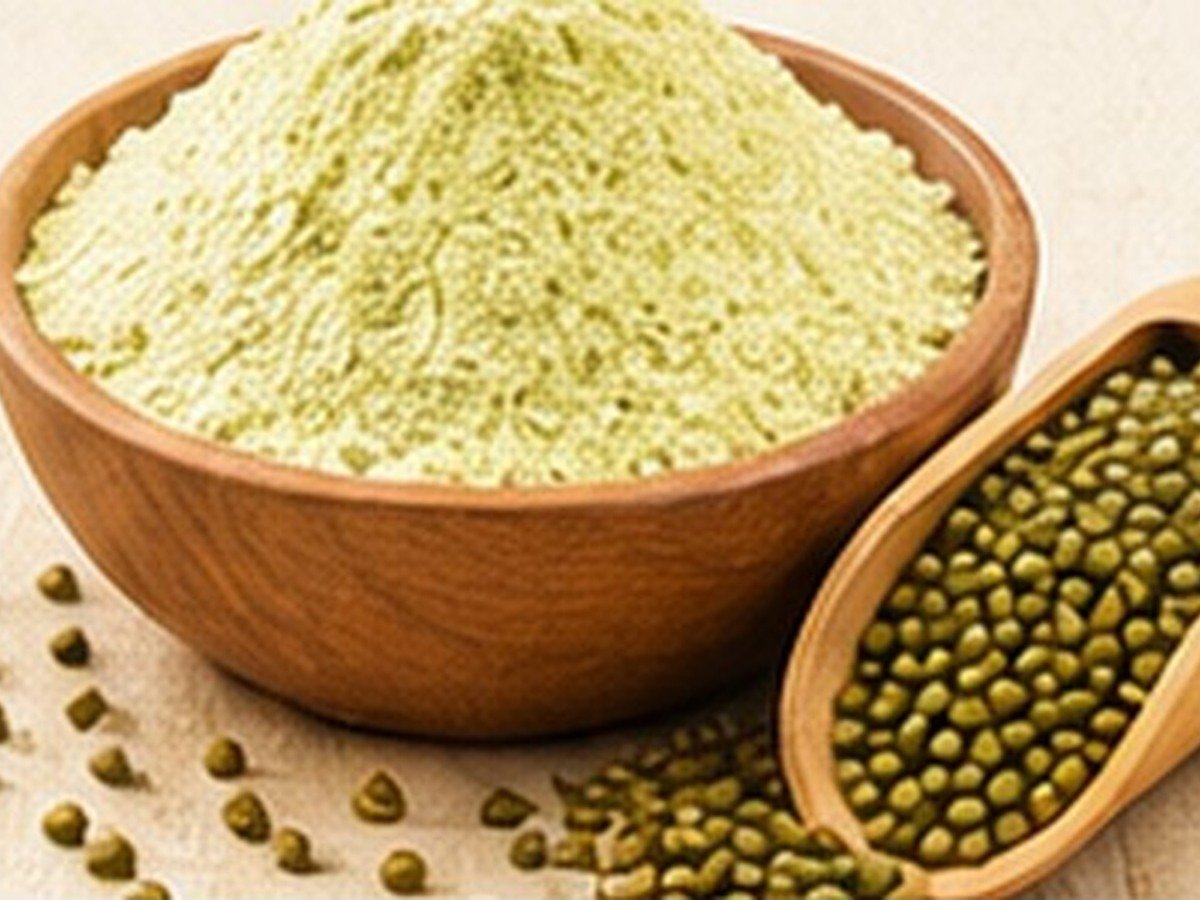 Whole Green Moong Flour