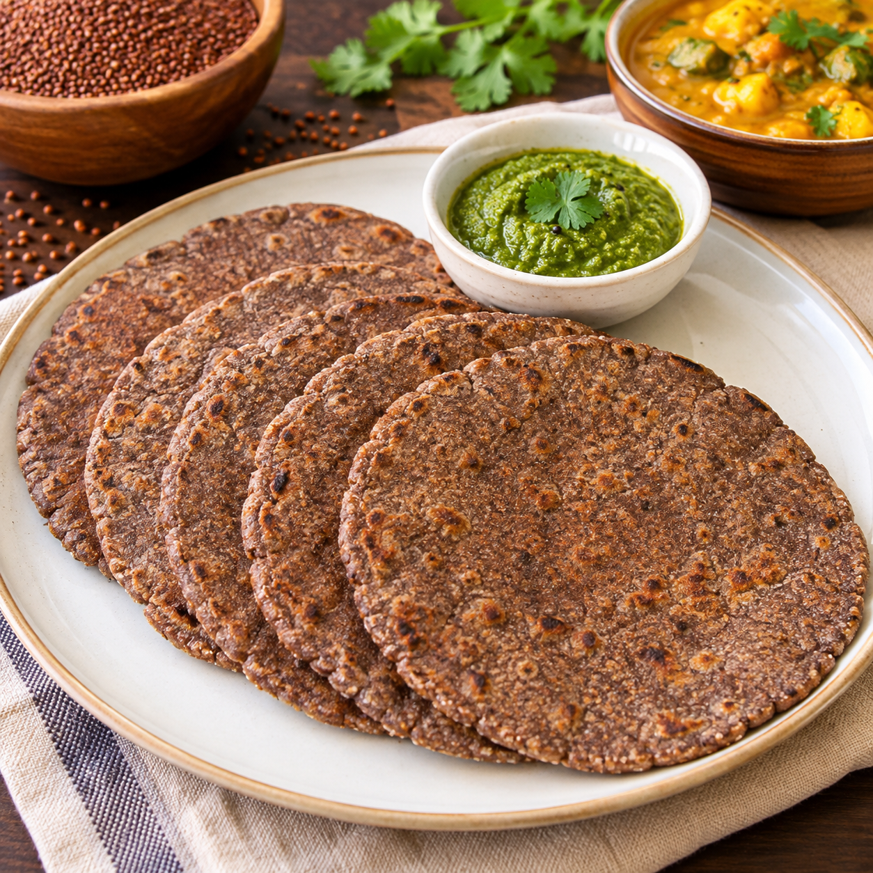 Ragi roti/ Ragi bhakari